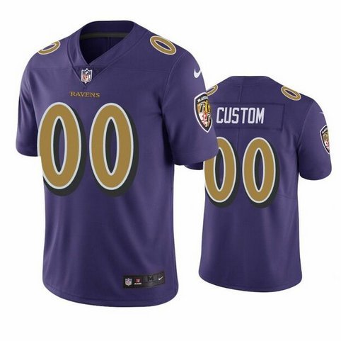 Custom Baltimore Ravens Jersey football jersey product view 1