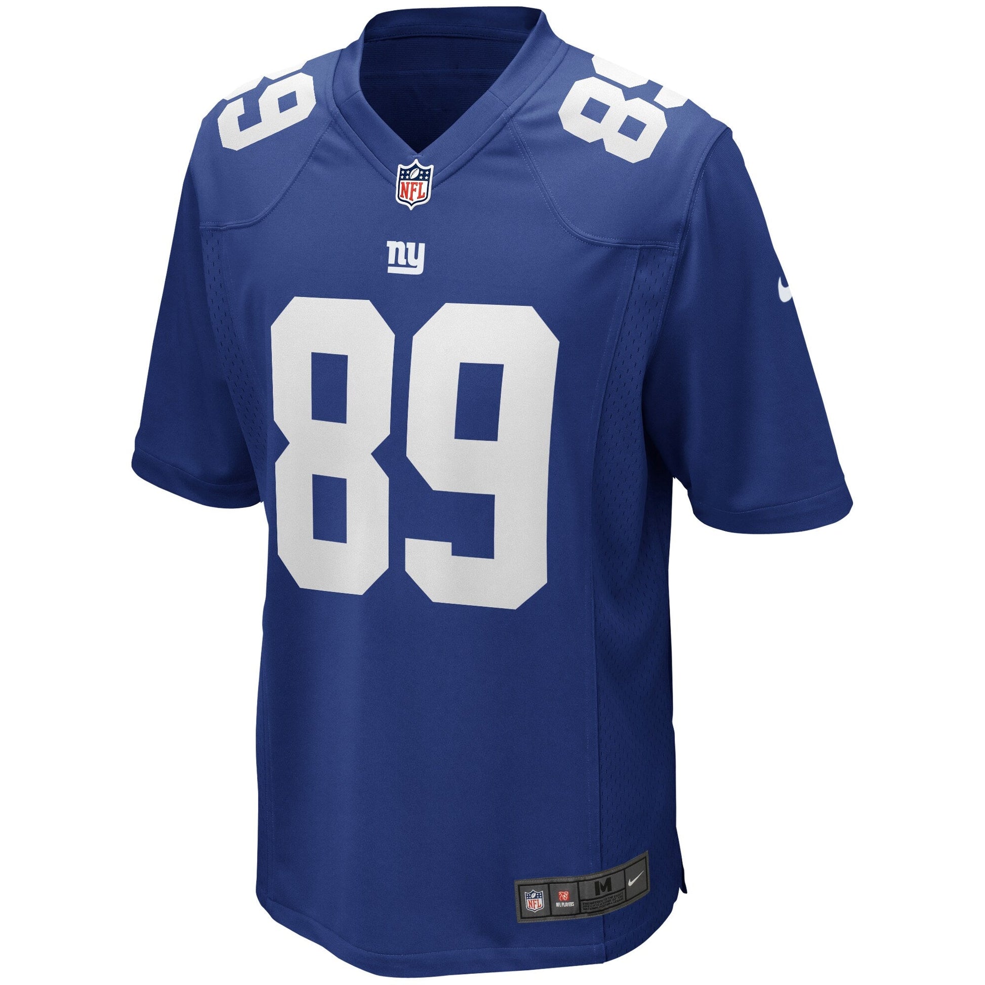Mark Bavaro New York Giants Game Retired Jersey - Royal football jersey product view 2