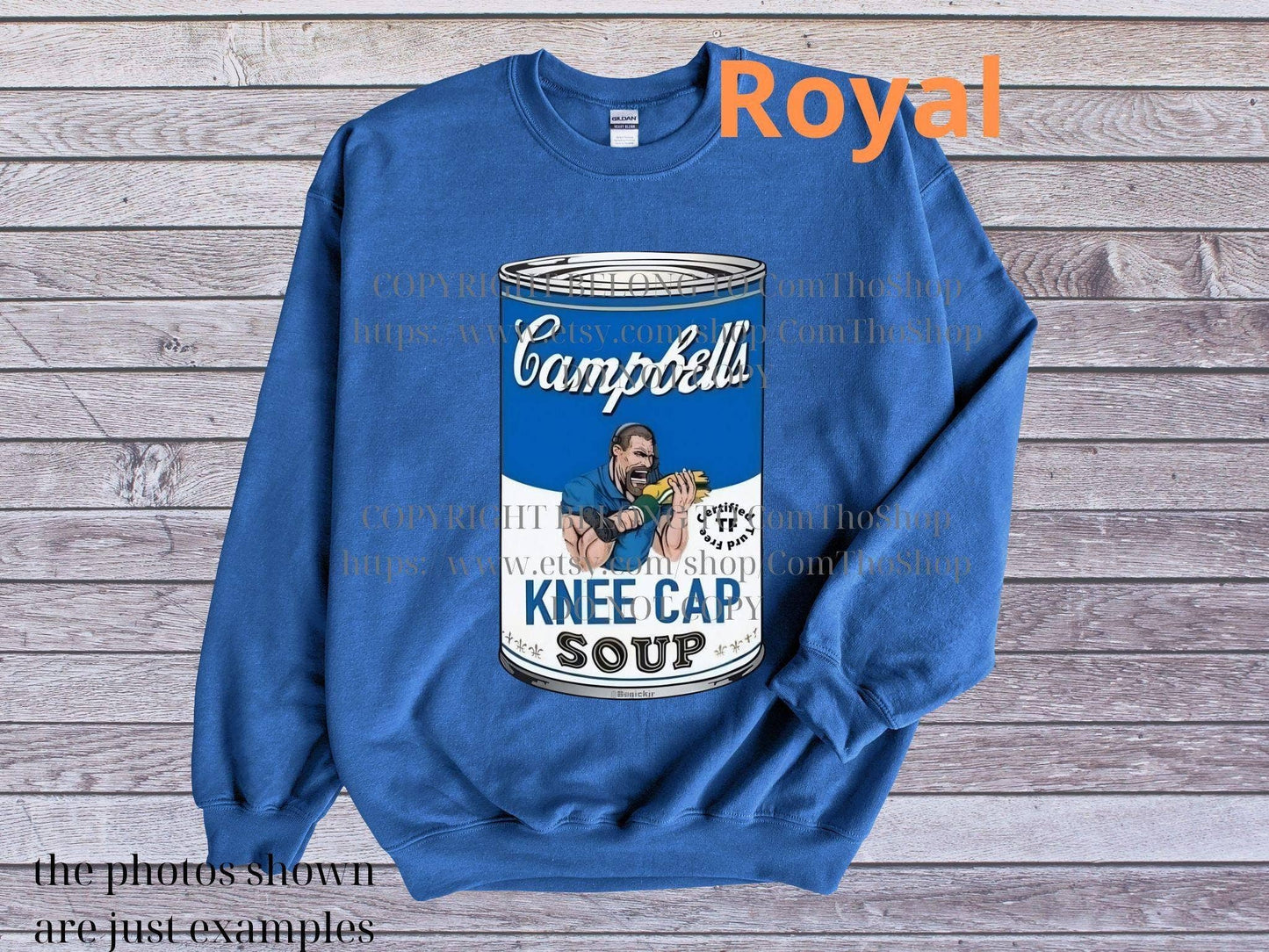 Dan Campbell Kneecap Soup Football Graphic Tee Unisex T-shirt, Sweatshirt, Hoodie, Long Sleeve Tee - T-Shirt, Sweatshirt, Hoodie