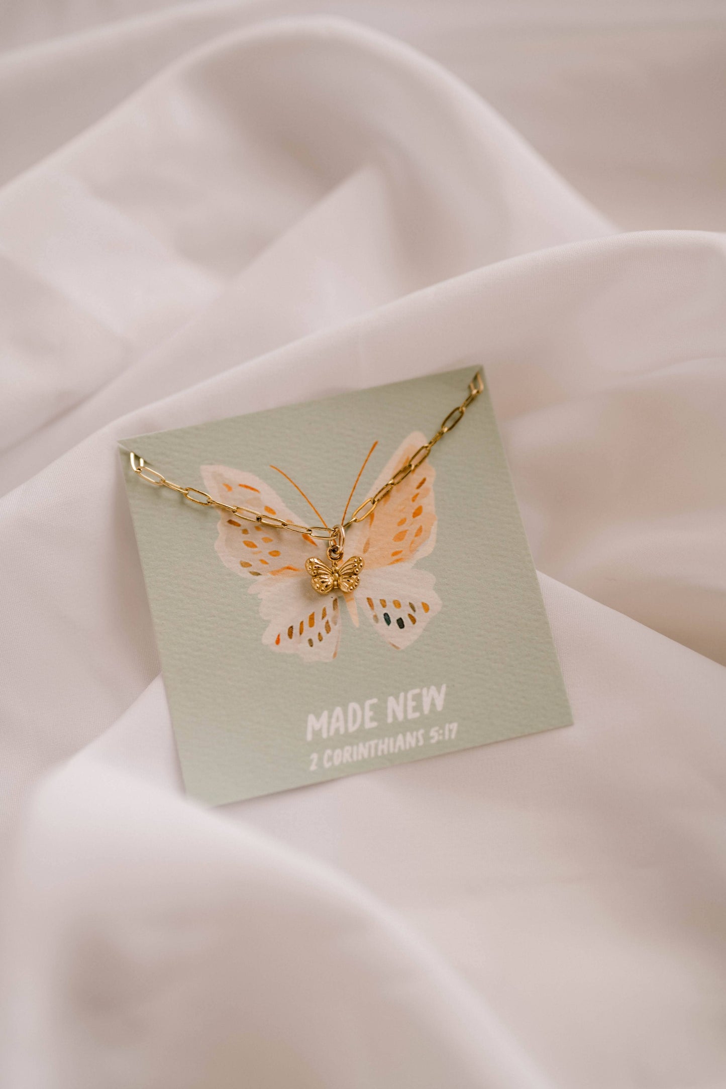 Made New Charm Necklace I Christian Jewelry Unisex T-shirt, Sweatshirt, Hoodie, Long Sleeve Tee - T-Shirt, Sweatshirt, Hoodie