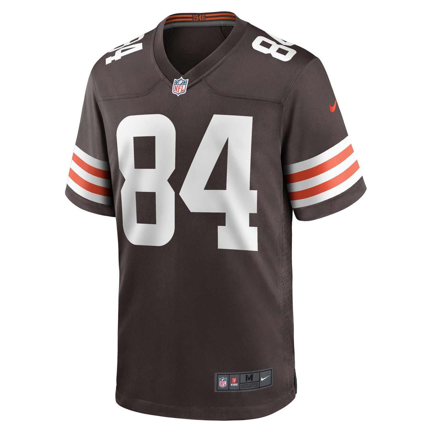 Jordan Akins Cleveland Browns Game Jersey - Brown football jersey product view 2