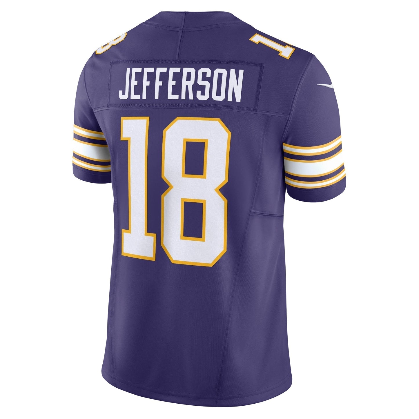 Justin Jefferson Minnesota Vikings Vapor F.U.S.E. Limited Jersey - Purple football jersey product view 3