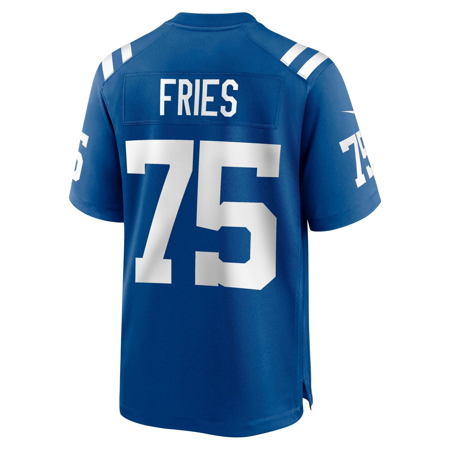 Will Fries Indianapolis Colts Game Jersey - Royal football jersey product view 3