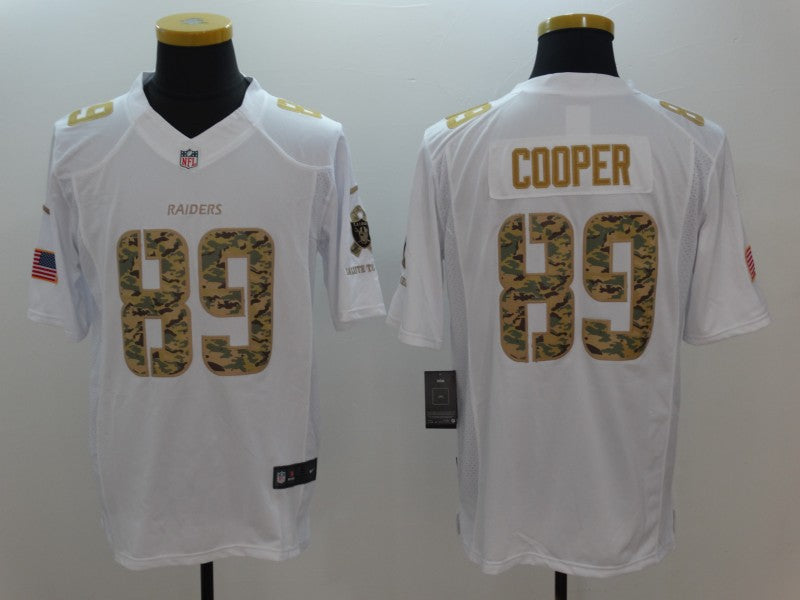 Men's Las Vegas Raiders Amari Cooper #89 White Alternate Game Jersey1 football jersey product view 1