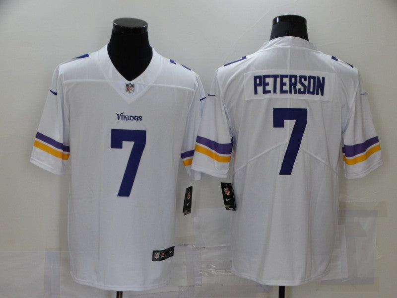 Men's Minnesota Vikings Patrick Peterson White Game Jersey football jersey product view 1