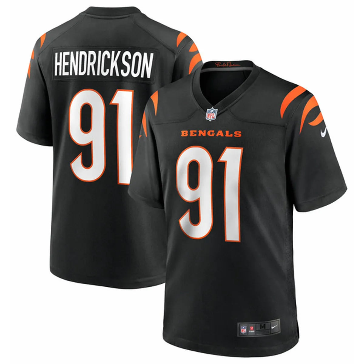 Men's Cincinnati Bengals Trey Hendrickson #91 Game Jersey football jersey product view 1
