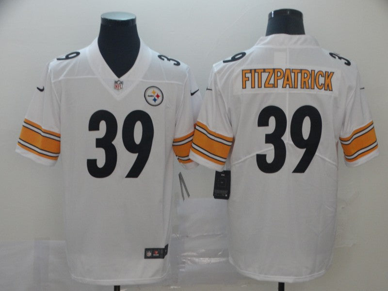Men's Pittsburgh Steelers Minkah Fitzpatrick White Game Jersey football jersey product view 1