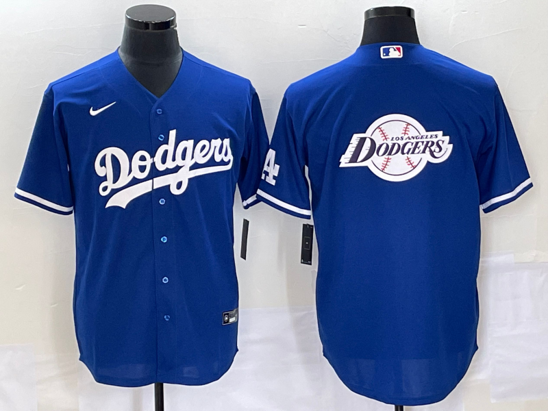 Men's Los Angeles Dodgers Royal Replica Player Jersey baseball jersey product view 1