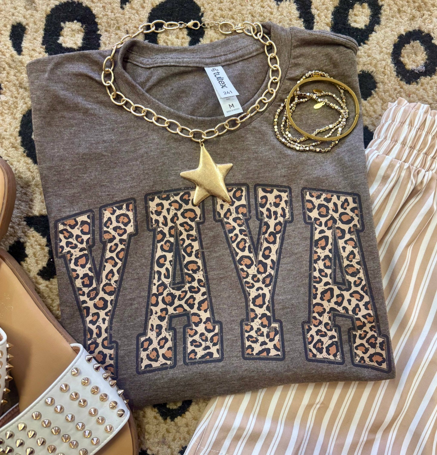 Yaya Leopard Tee Unisex T-shirt, Sweatshirt, Hoodie, Long Sleeve Tee - T-Shirt, Sweatshirt, Hoodie