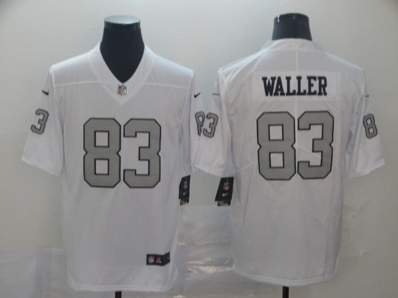 Men's Las Vegas Raiders Darren Waller White Game Player Jersey football jersey product view 1
