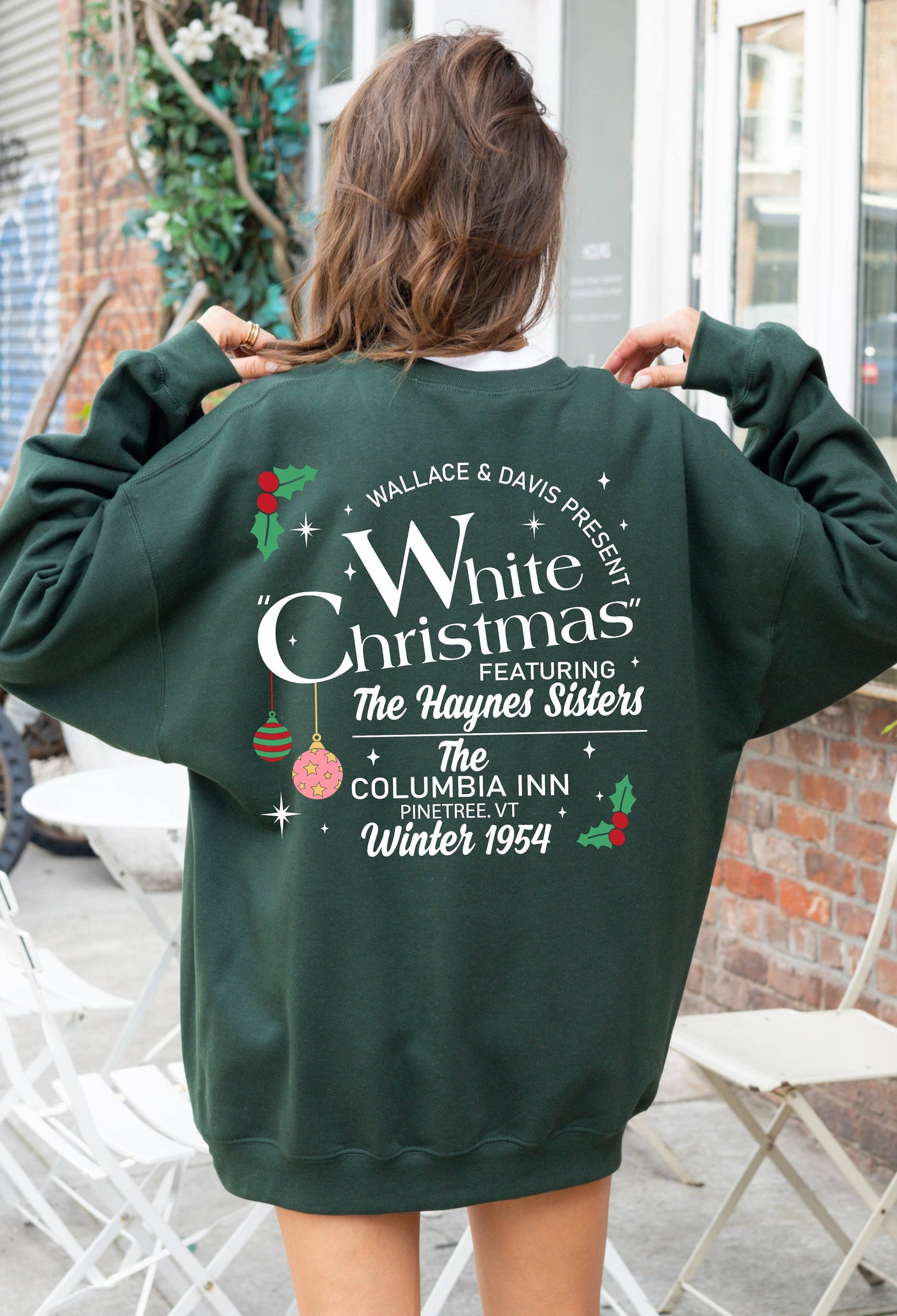 White Christmas Unisex T-shirt, Sweatshirt, Hoodie, Long Sleeve Tee - T-Shirt, Sweatshirt, Hoodie