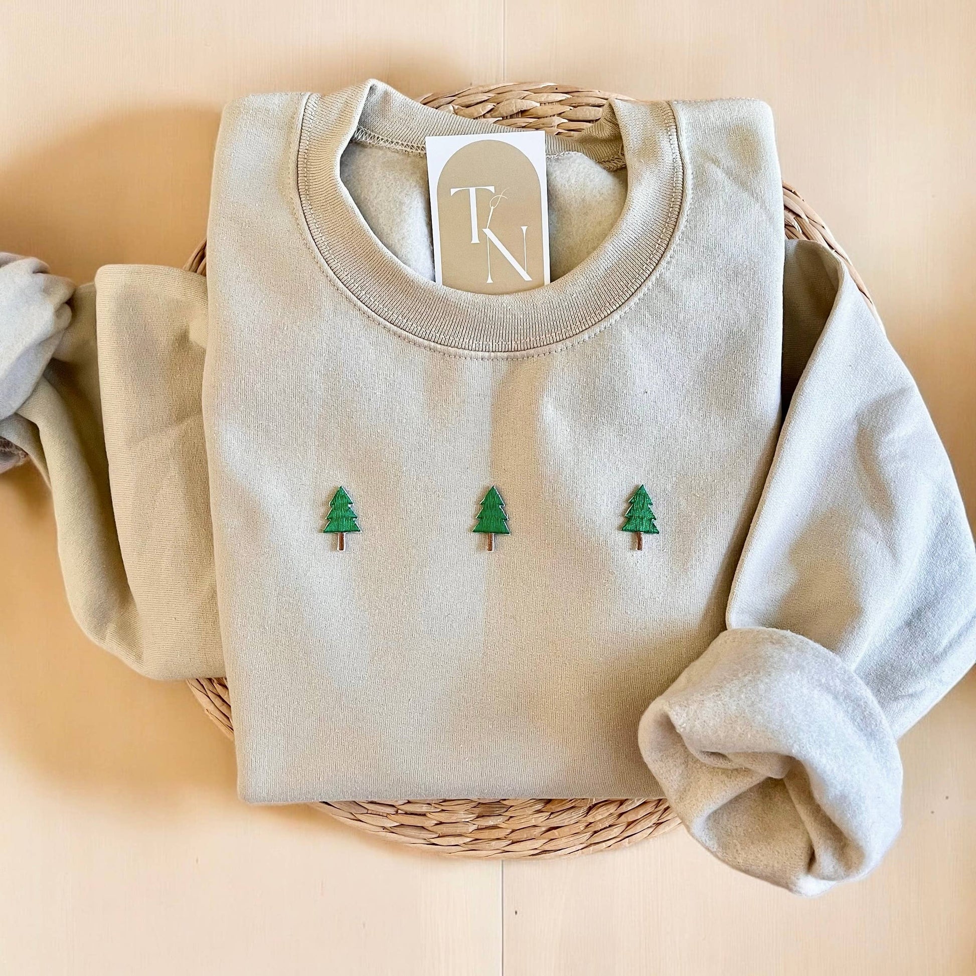 Christmas Trees Sweatshirt, Christmas Sweatshirts Women Unisex T-shirt, Sweatshirt, Hoodie, Long Sleeve Tee - T-Shirt, Sweatshirt, Hoodie