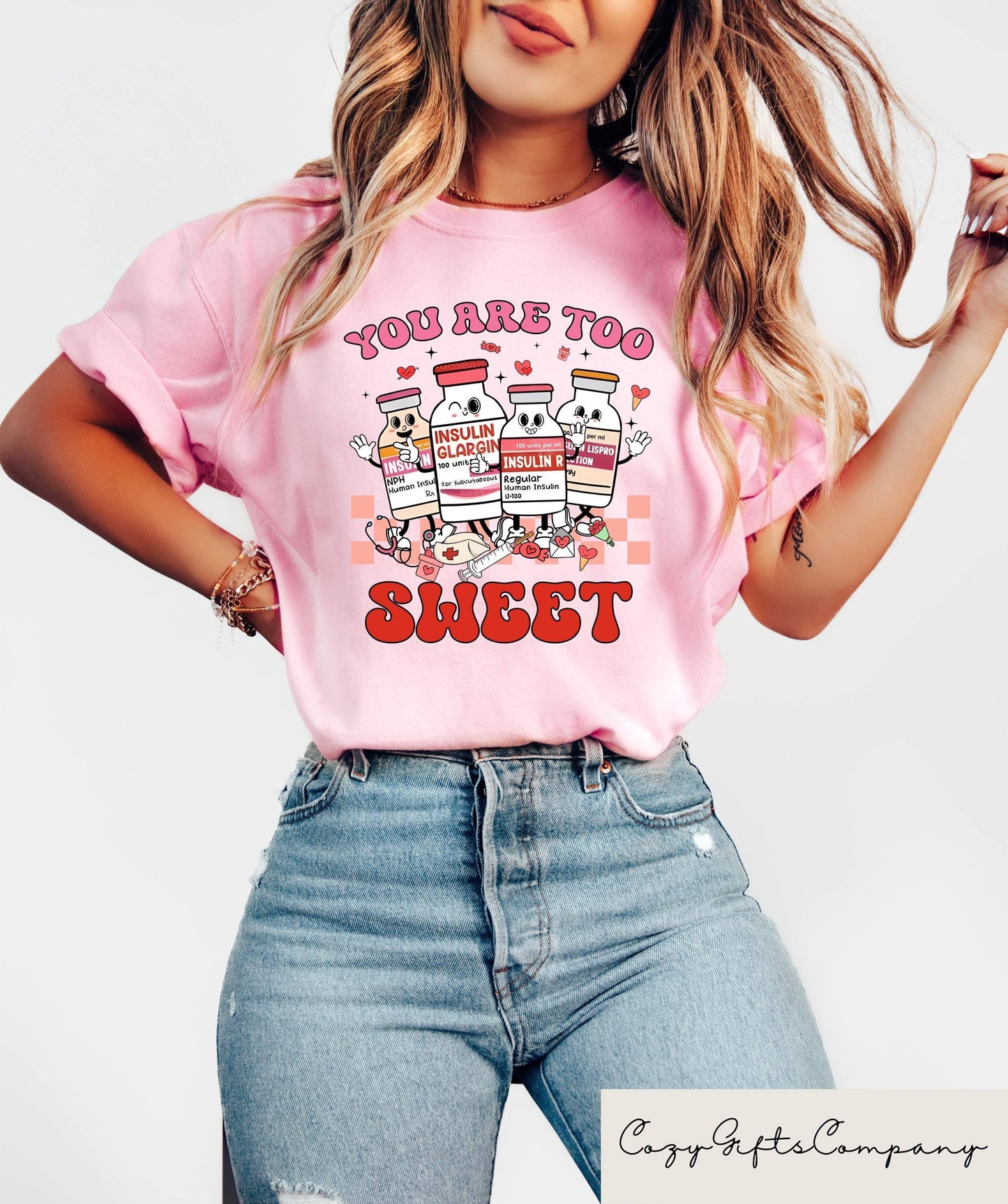 Nurse Valentine Collection For Healthcare Professionals Unisex T-shirt, Sweatshirt, Hoodie, Long Sleeve Tee - T-Shirt, Sweatshirt, Hoodie