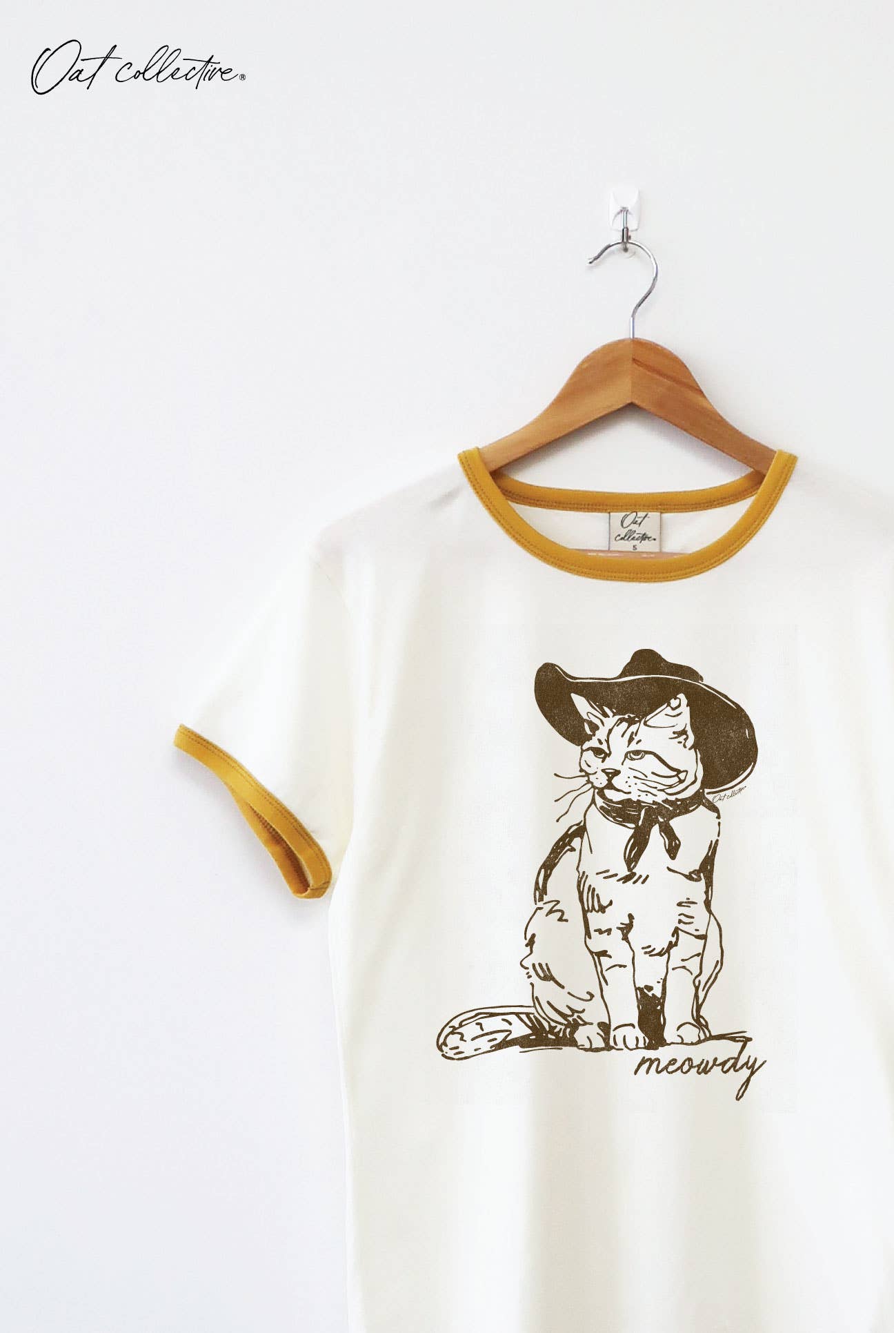 Meowdy Ringer Graphic T-Shirt Unisex T-shirt, Sweatshirt, Hoodie, Long Sleeve Tee - T-Shirt, Sweatshirt, Hoodie