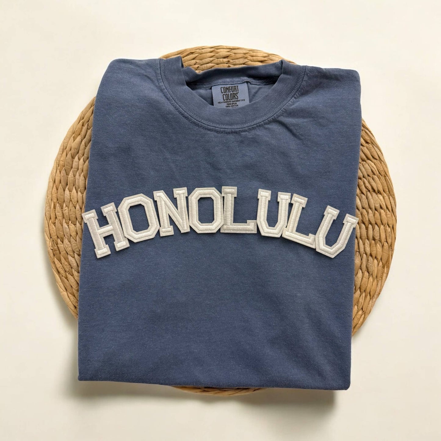 Comfort Colors Honolulu Hawaii Short Sleeve Shirt Unisex T-shirt, Sweatshirt, Hoodie, Long Sleeve Tee - T-Shirt, Sweatshirt, Hoodie