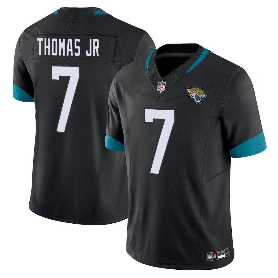 Jacksonville Jaguars #7 Brian Thomas Jr Black Limited Stitched Jersey football jersey product view 1