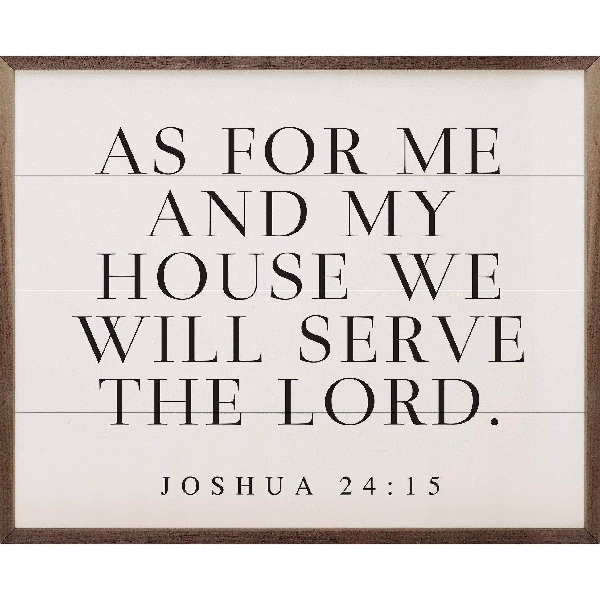 As For Me and My House Joshua 24 15 Horizontal White Unisex T-shirt, Sweatshirt, Hoodie, Long Sleeve Tee - T-Shirt, Sweatshirt, Hoodie