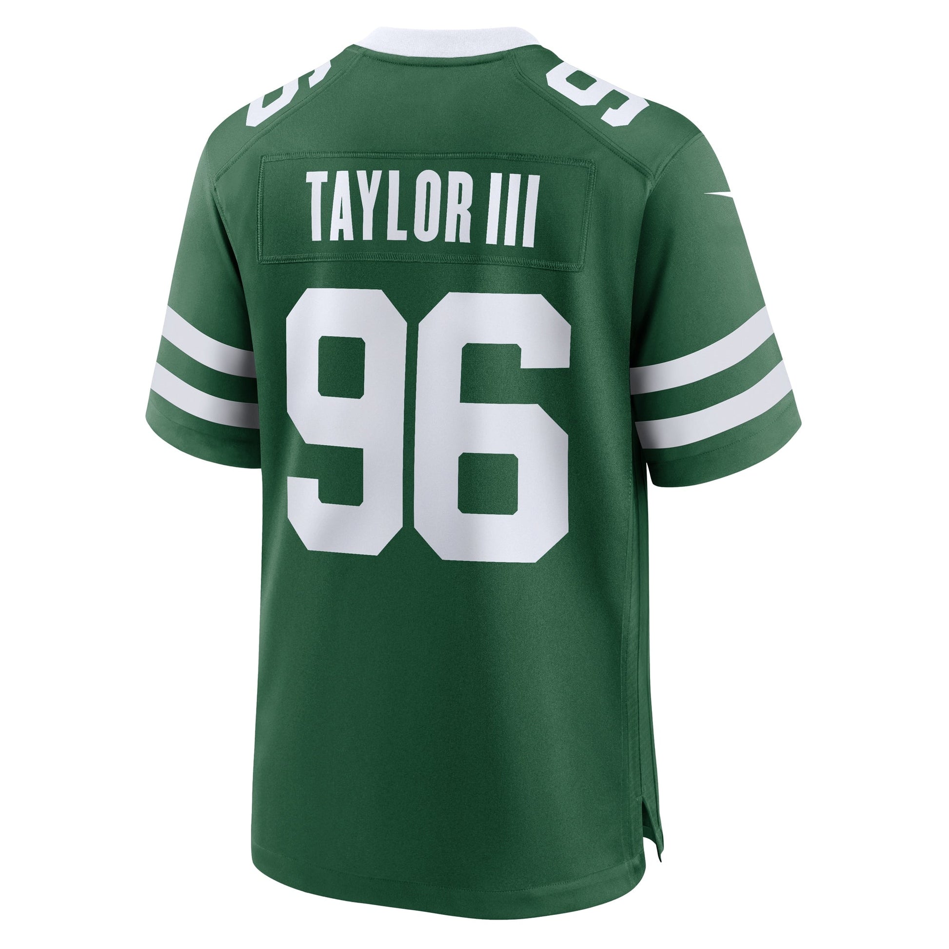 Leonard Taylor III New York Jets Team Game Jersey - Legacy Green football jersey product view 3