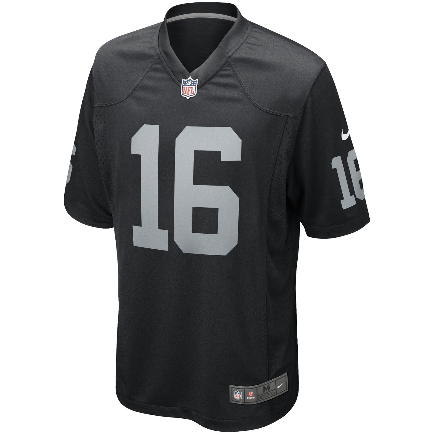 Jim Plunkett Las Vegas Raiders Game Retired Jersey - Black football jersey product view 2