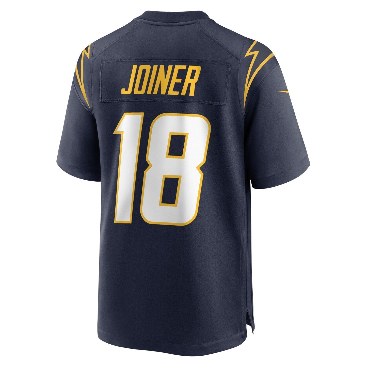Charlie Joiner Los Angeles Chargers Retired Jersey - Navy football jersey product view 3