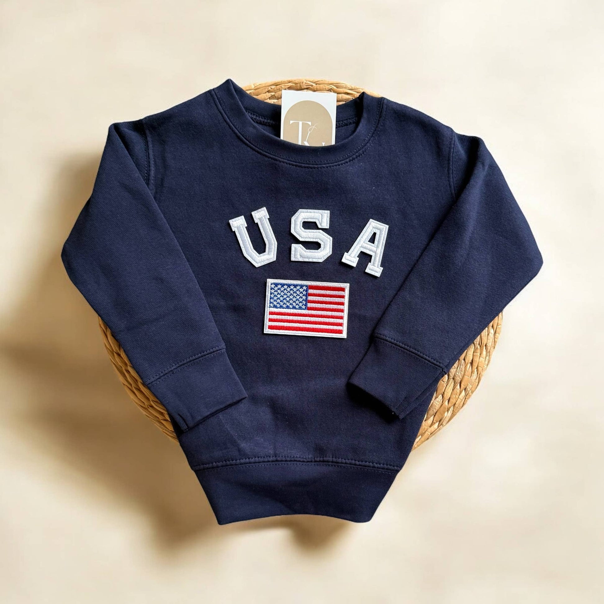 USA Flag Toddler Sweatshirt Unisex T-shirt, Sweatshirt, Hoodie, Long Sleeve Tee - T-Shirt, Sweatshirt, Hoodie