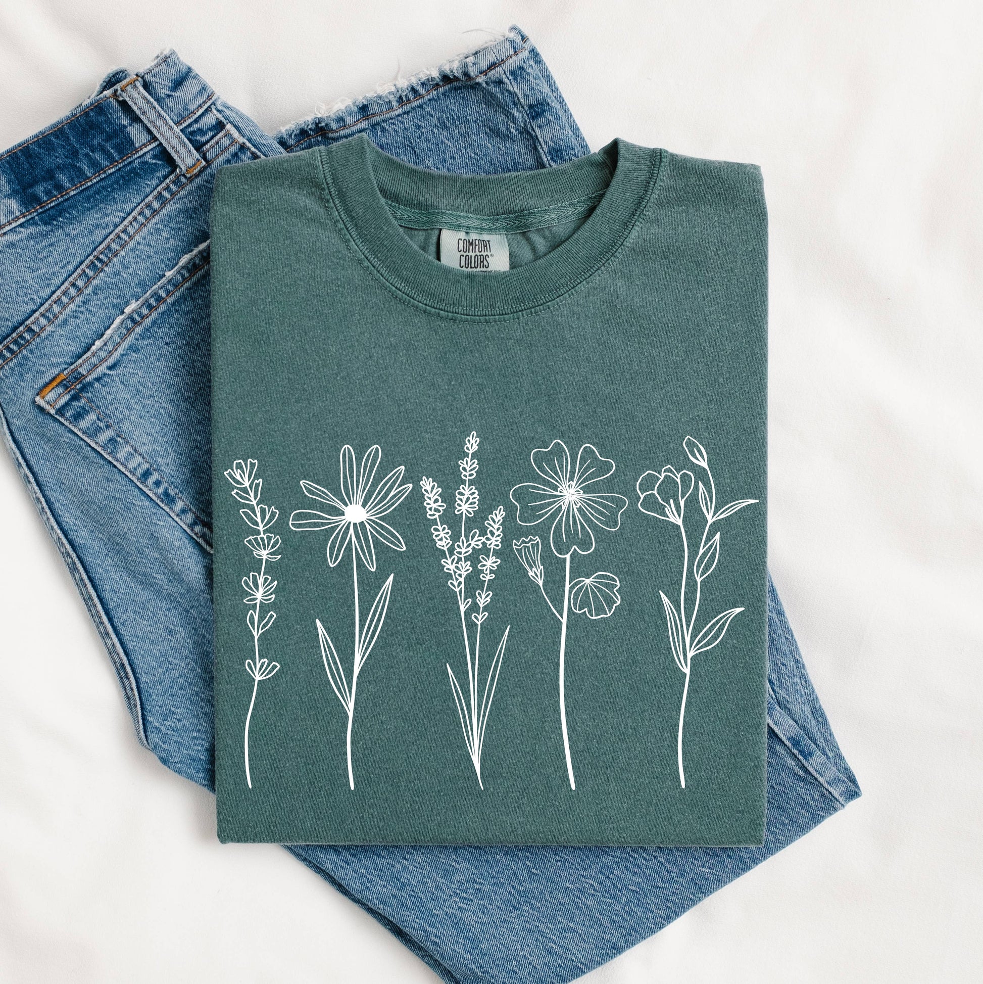 Wildflowers T Shirt, Wildflowers Tee, Wildflowers Shirt Unisex T-shirt, Sweatshirt, Hoodie, Long Sleeve Tee - T-Shirt, Sweatshirt, Hoodie