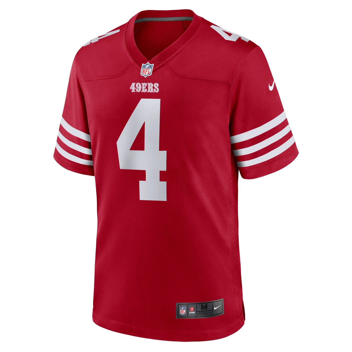 Jake Moody San Francisco 49ers Team Game Jersey - Scarlet football jersey product view 2