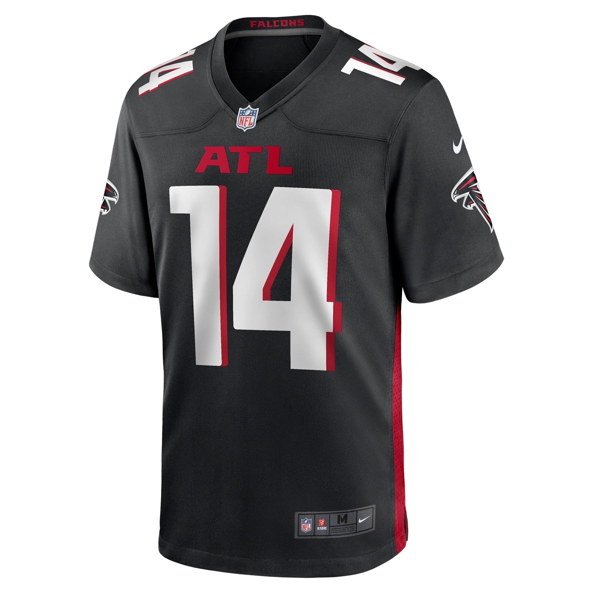 Rondale Moore Atlanta Falcons Team Game Jersey - Black football jersey product view 2