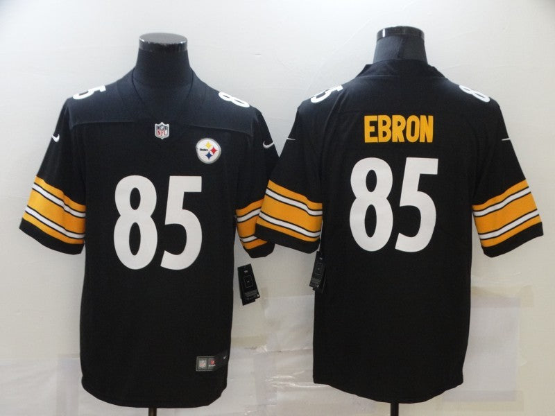 Men's Pittsburgh Steelers Eric Ebron Black Game Jersey football jersey product view 1