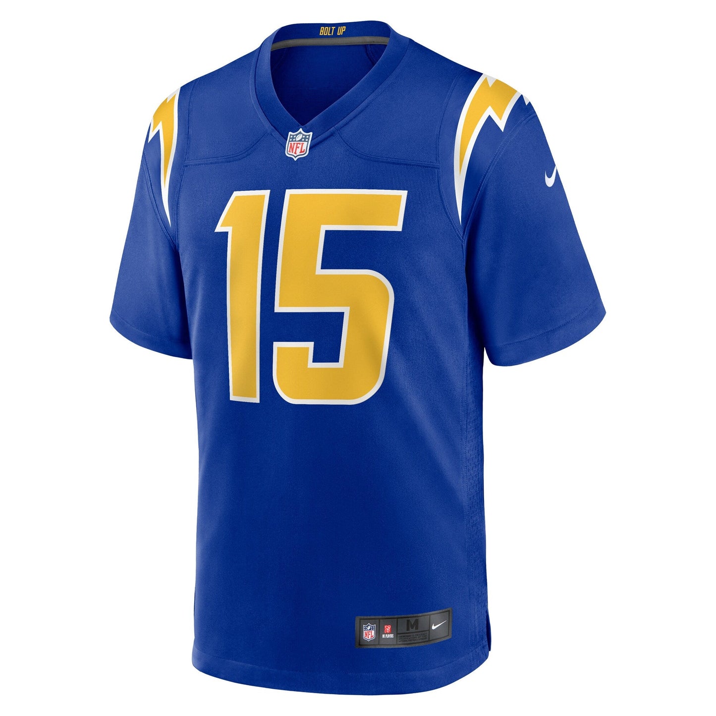 Ladd McConkey Los Angeles Chargers Alternate Game Jersey - Royal football jersey product view 2