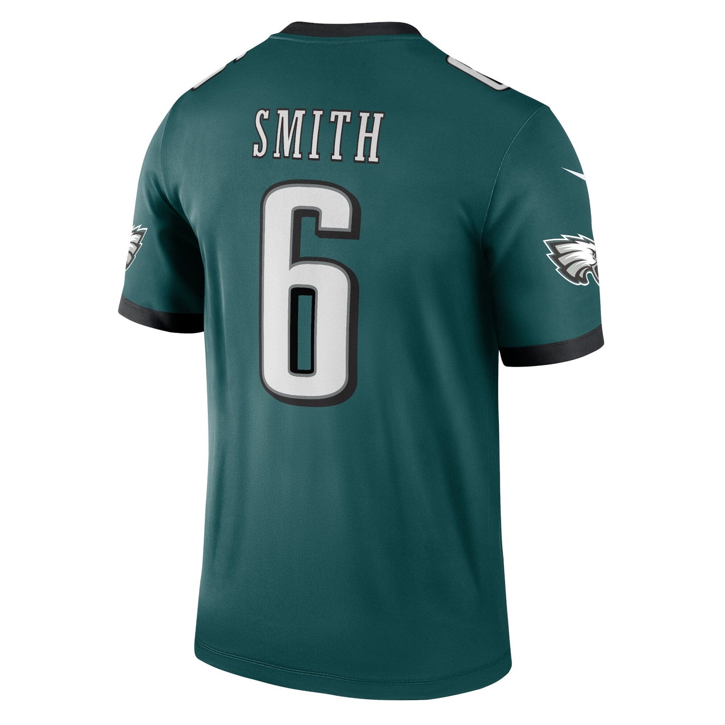 DeVonta Smith Philadelphia Eagles Legend Jersey - Midnight Green football jersey product view 3
