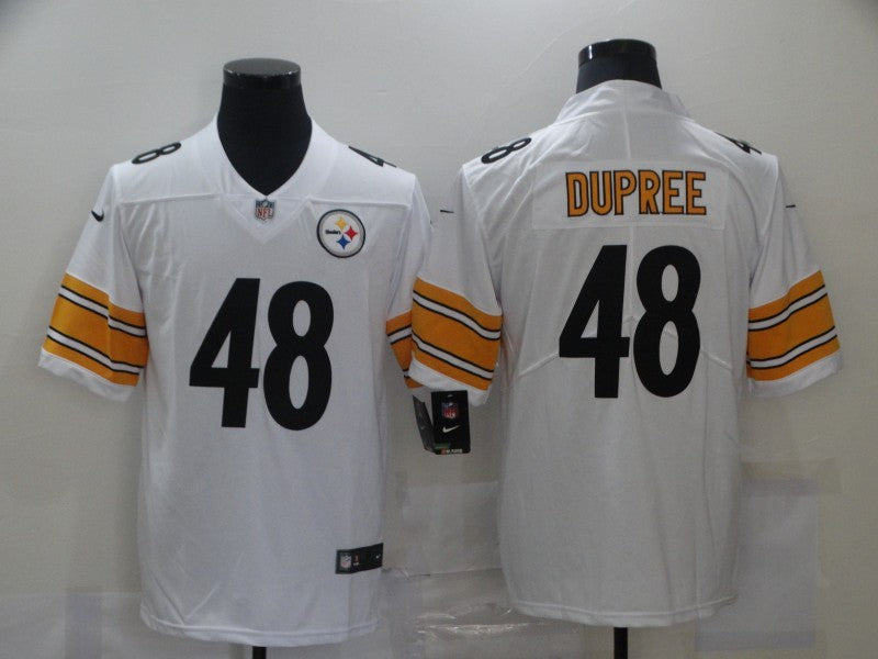 Men's Pittsburgh Steelers Bud Dupree White Game Jersey football jersey product view 1