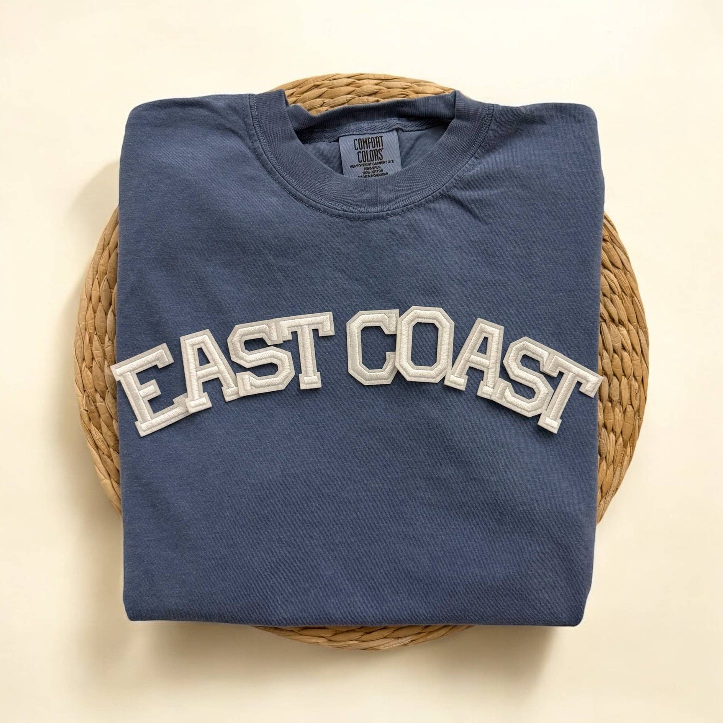 Comfort Colors East Coast Short Sleeve Shirt, East Coast Tee Unisex T-shirt, Sweatshirt, Hoodie, Long Sleeve Tee - T-Shirt, Sweatshirt, Hoodie
