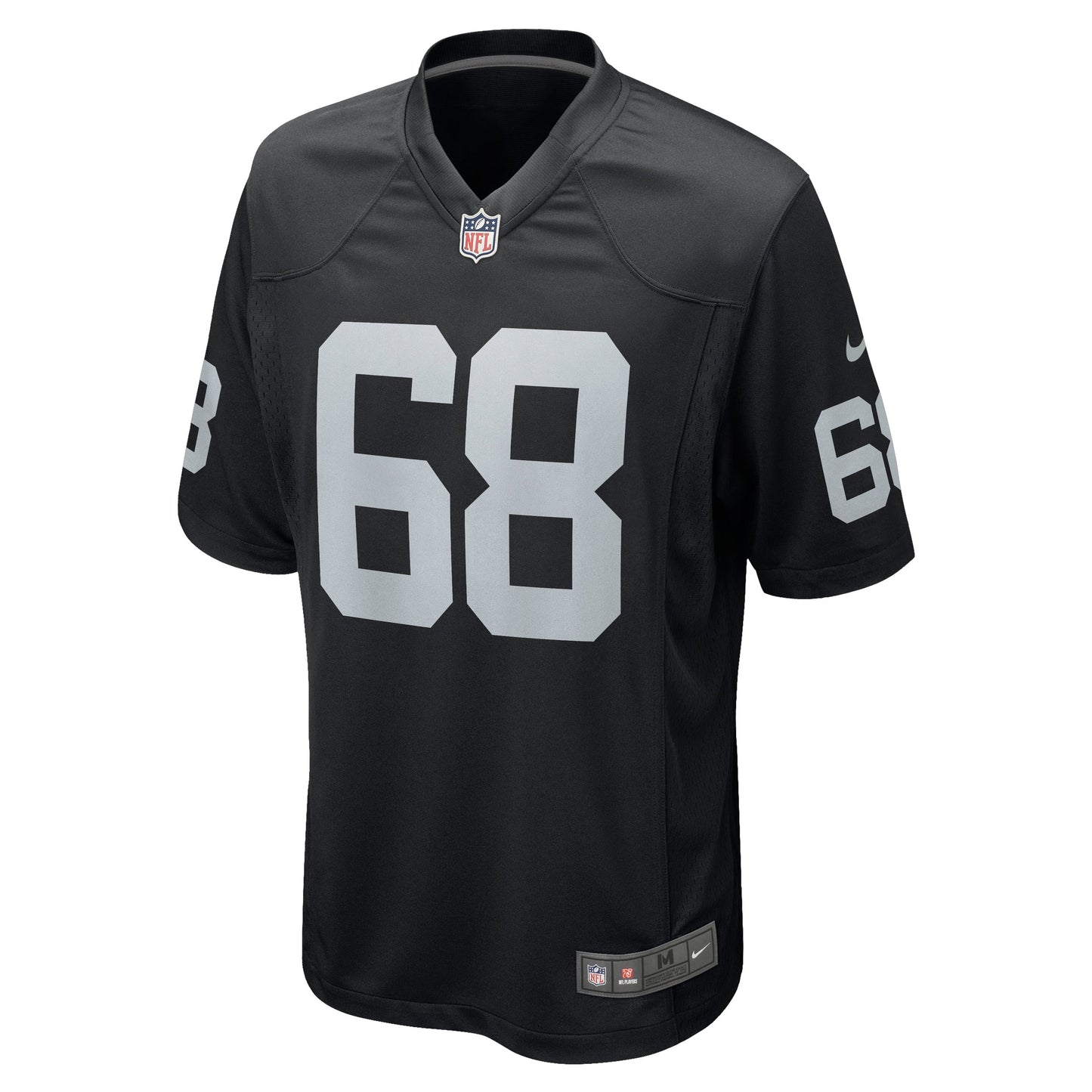 Andre James Las Vegas Raiders Game Jersey - Black football jersey product view 2
