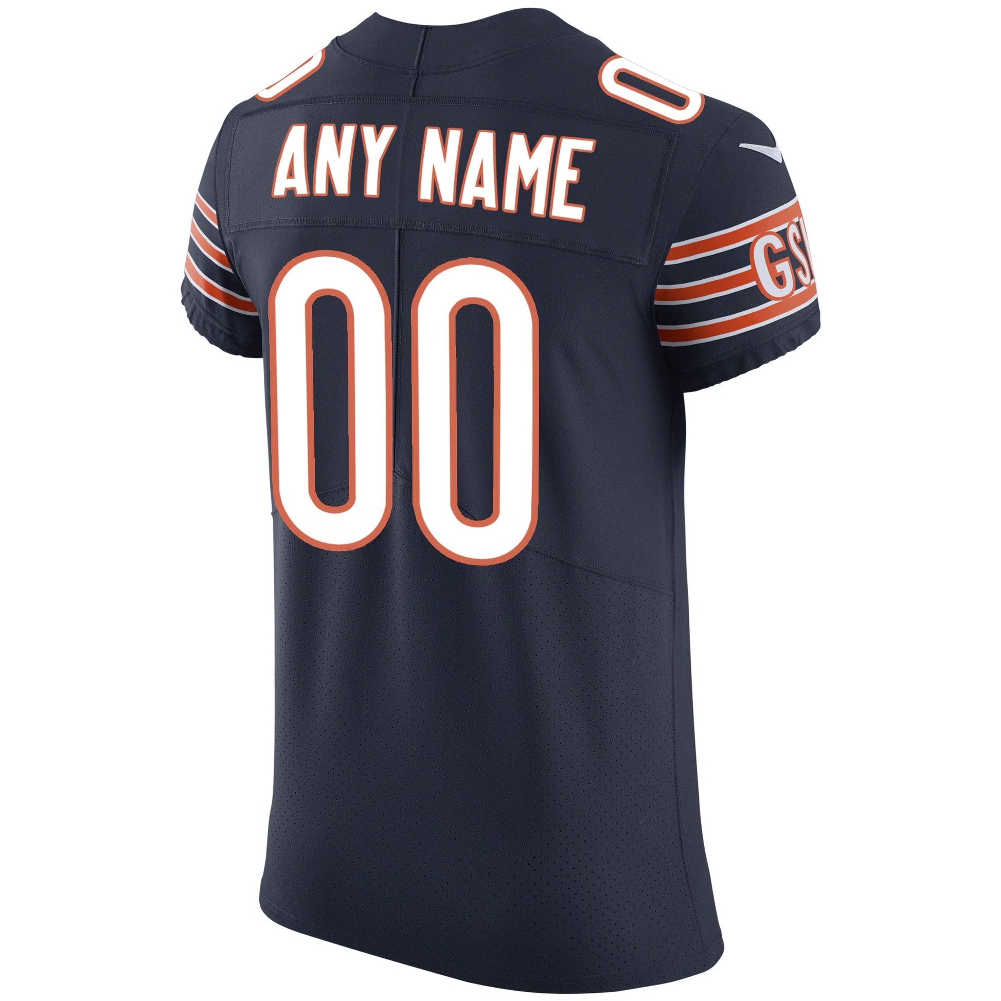 Chicago Bears Navy Vapor Untouchable Custom Elite Jersey football jersey product view 1