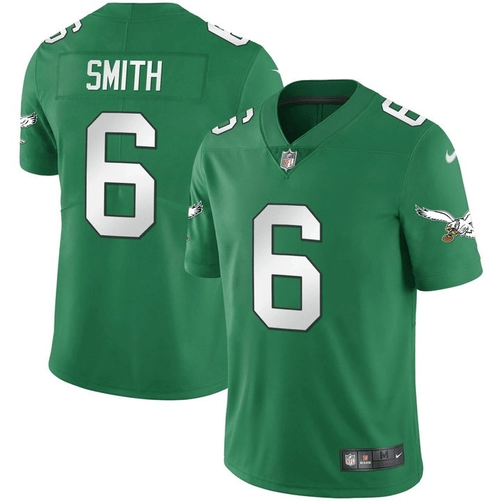 Men's Philadelphia Eagles DeVonta Smith Jersey-green#6 football jersey product view 1