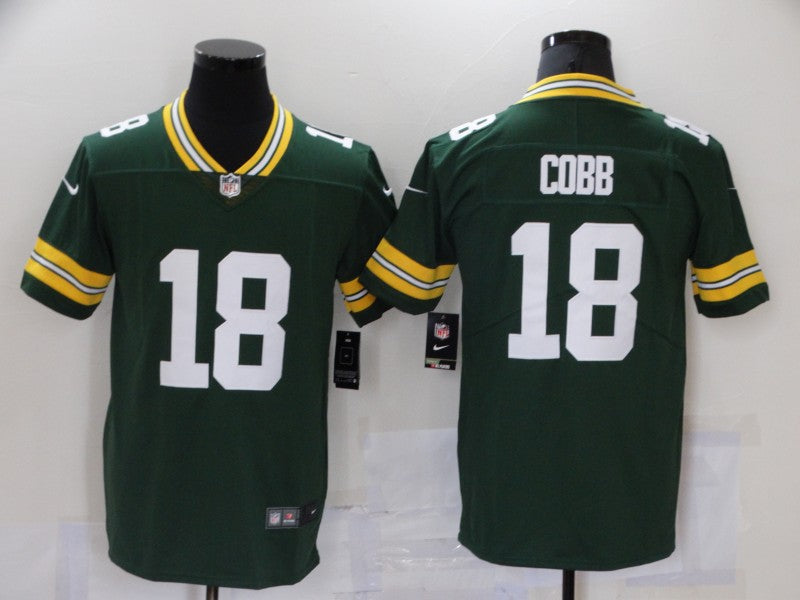 Men's Green Bay Packers Randall Cobb Green Game Jersey football jersey product view 1
