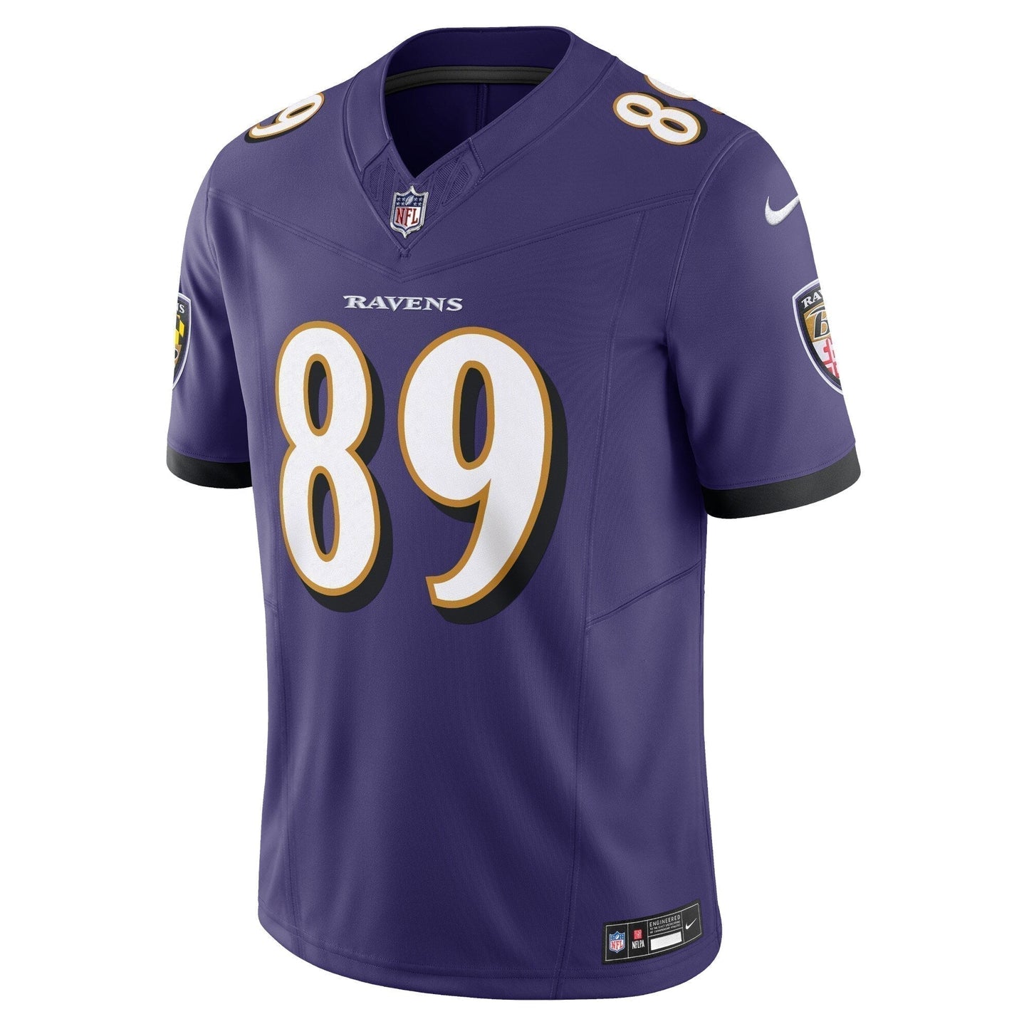 Mark Andrews Baltimore Ravens Vapor F.U.S.E. Limited Jersey - Purple football jersey product view 2