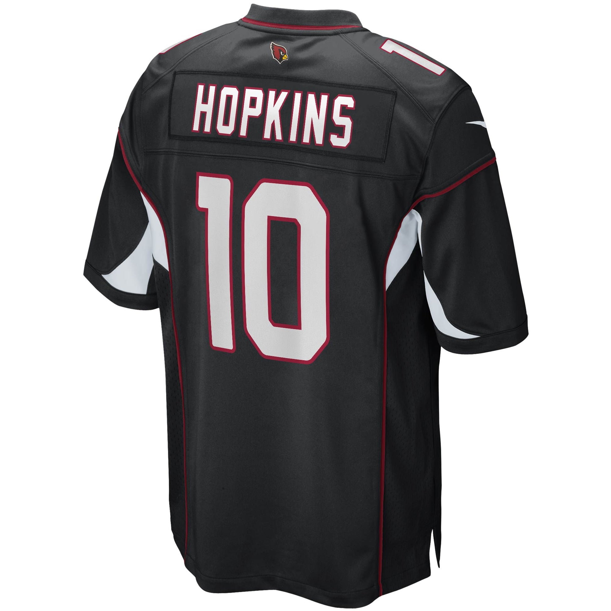 DeAndre Hopkins Arizona Cardinals Game Jersey - Black football jersey product view 3