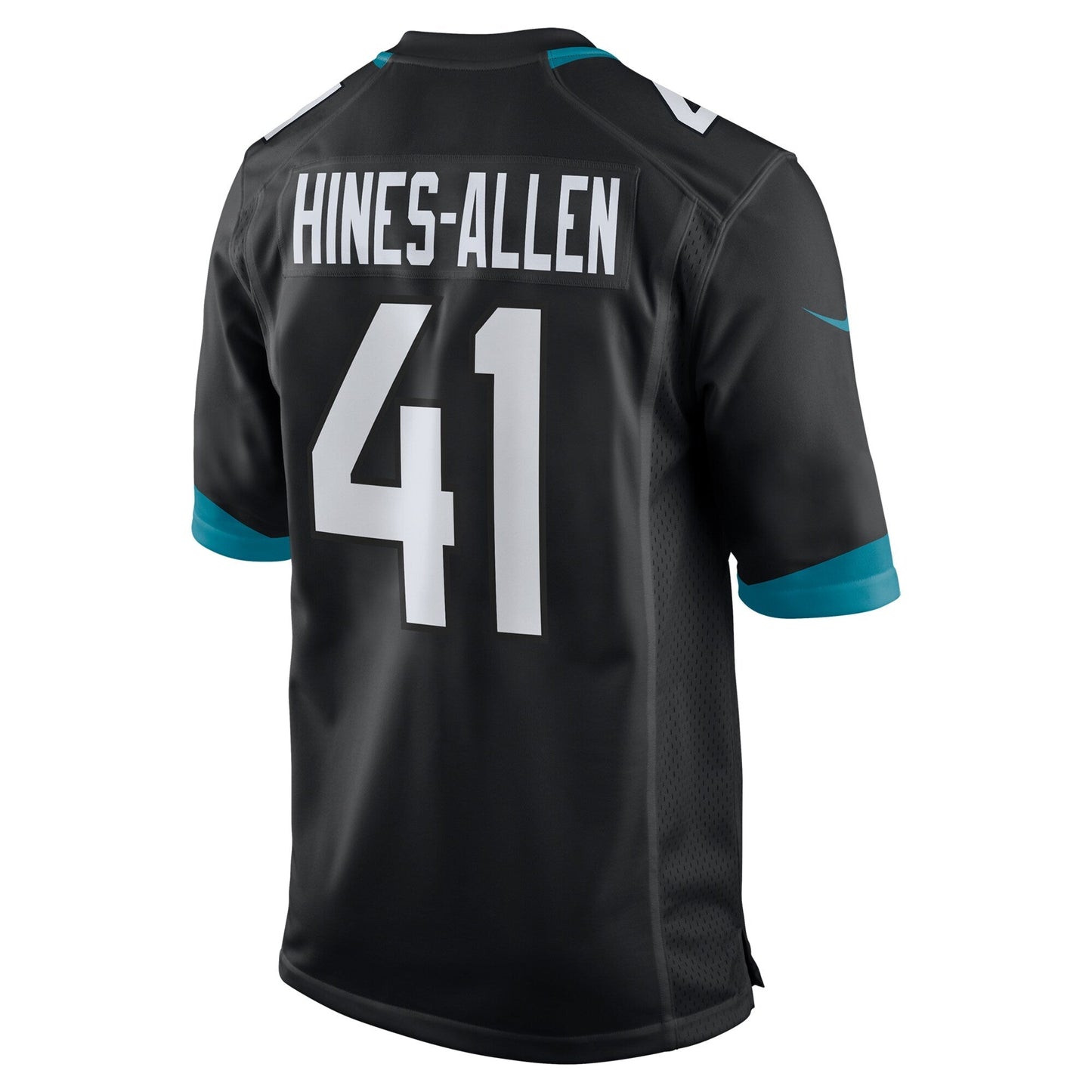 Josh Hines-Allen Jacksonville Jaguars Alternate Game Jersey - Black football jersey product view 3