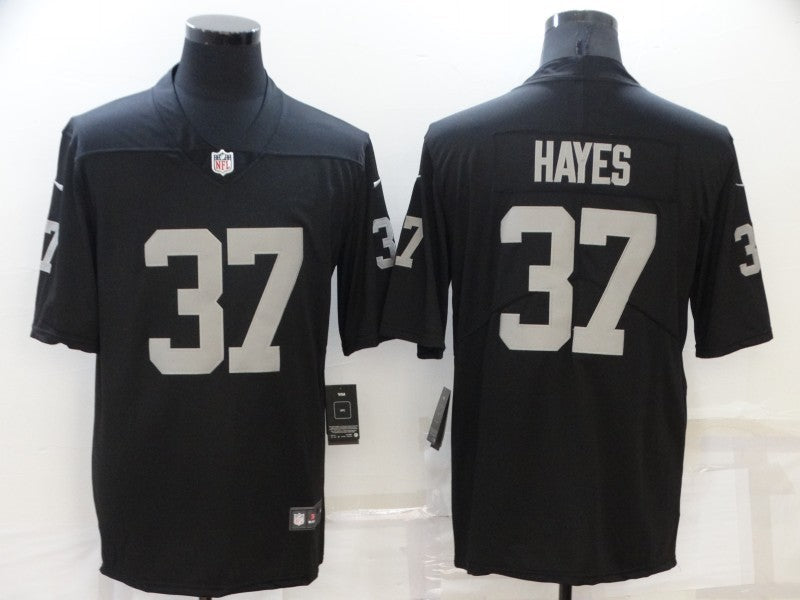 Men's Las Vegas Raiders Lester Hayes Black Game Jersey football jersey product view 1