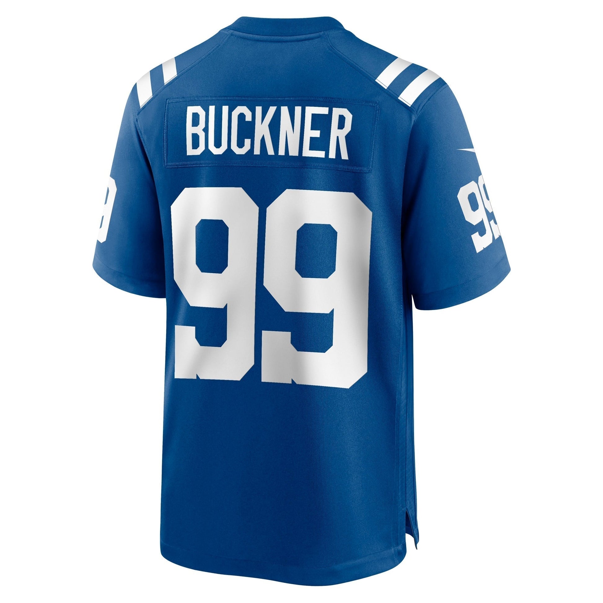 DeForest Buckner Indianapolis Colts Game Jersey - Royal football jersey product view 3