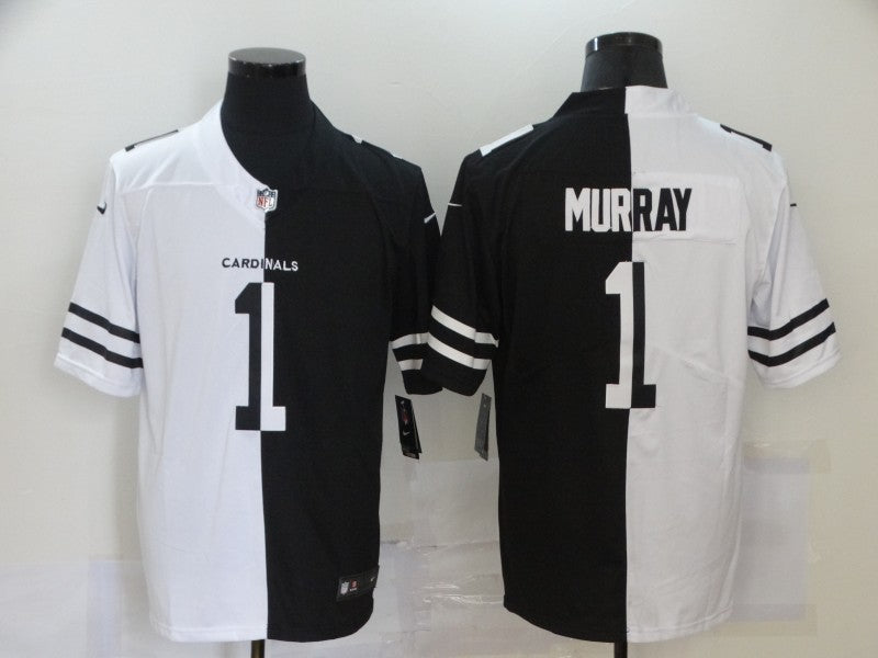 Men's Arizona Cardinals Kyler Murray #1 Black/White Game Jersey1 football jersey product view 1