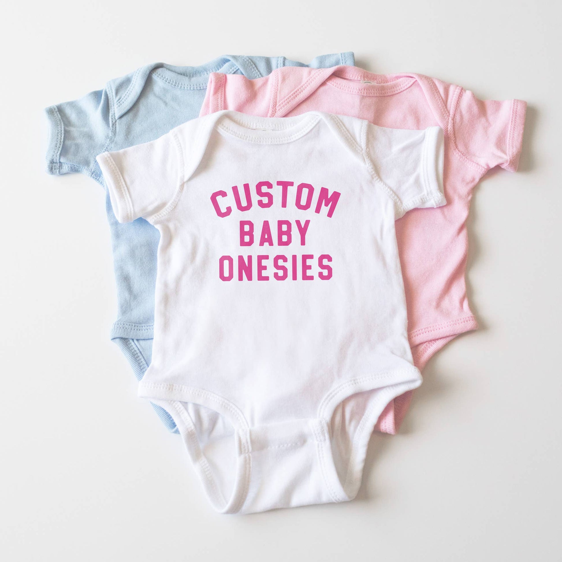 Custom Baby-Rib Onesie with Your Location, Name or Logo Unisex T-shirt, Sweatshirt, Hoodie, Long Sleeve Tee - T-Shirt, Sweatshirt, Hoodie