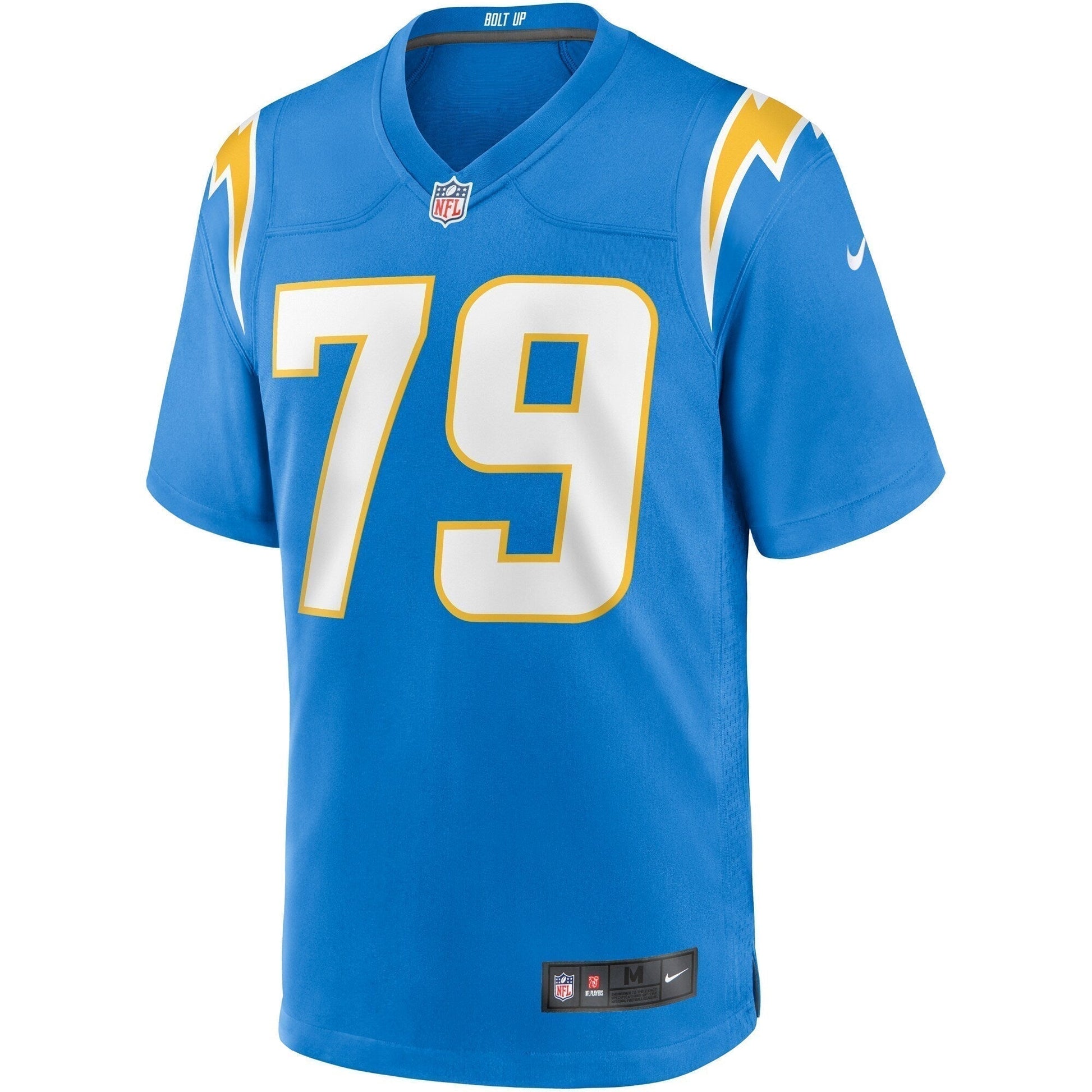 Trey Pipkins III Los Angeles Chargers Game Jersey - Powder Blue football jersey product view 2