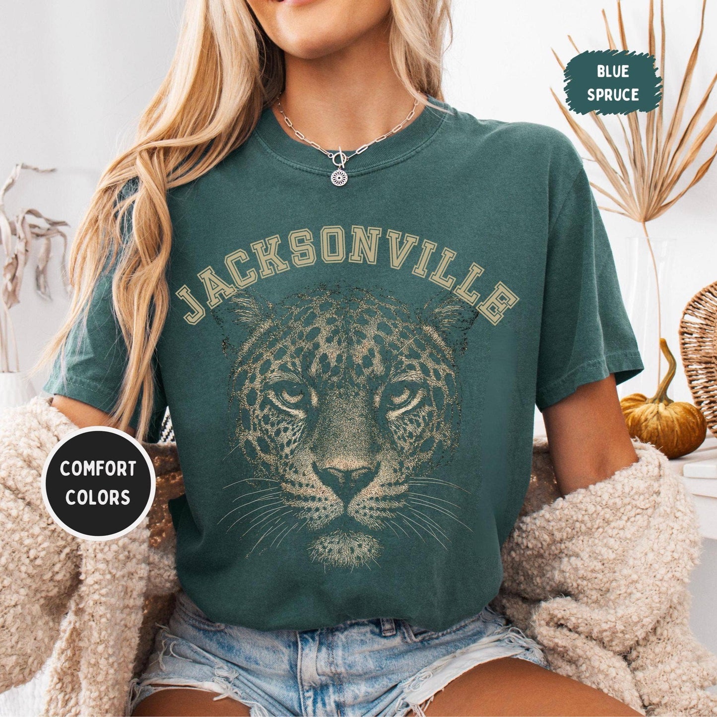 Vintage Jacksonville Football Distressed Tee Unisex T-shirt, Sweatshirt, Hoodie, Long Sleeve Tee - T-Shirt, Sweatshirt, Hoodie