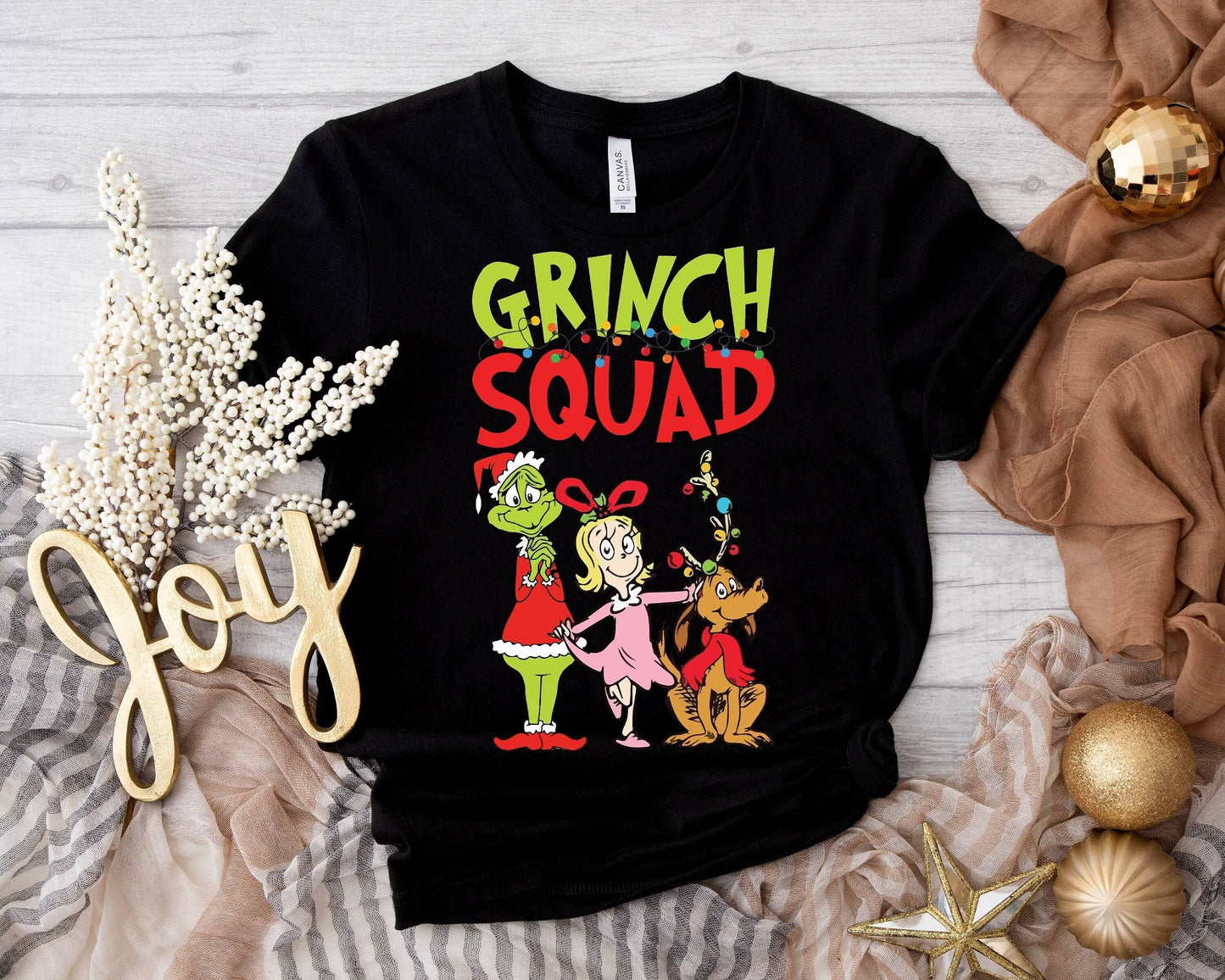 Grinch Squad Shirt  Retro Merry Grinchmas Funny Christmas Te Unisex T-shirt, Sweatshirt, Hoodie, Long Sleeve Tee - T-Shirt, Sweatshirt, Hoodie