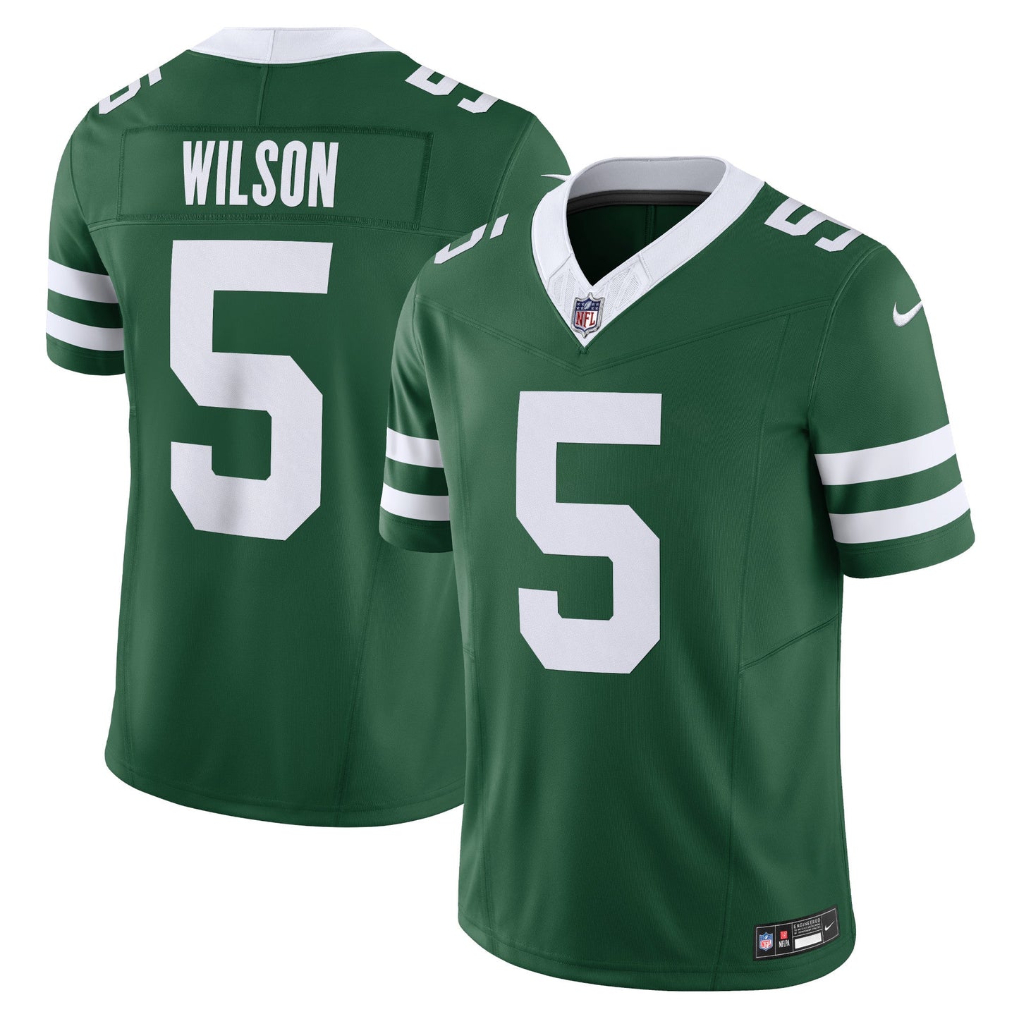 Garrett Wilson New York Jets Vapor F.U.S.E. Limited Jersey - Legacy Green football jersey product view 1