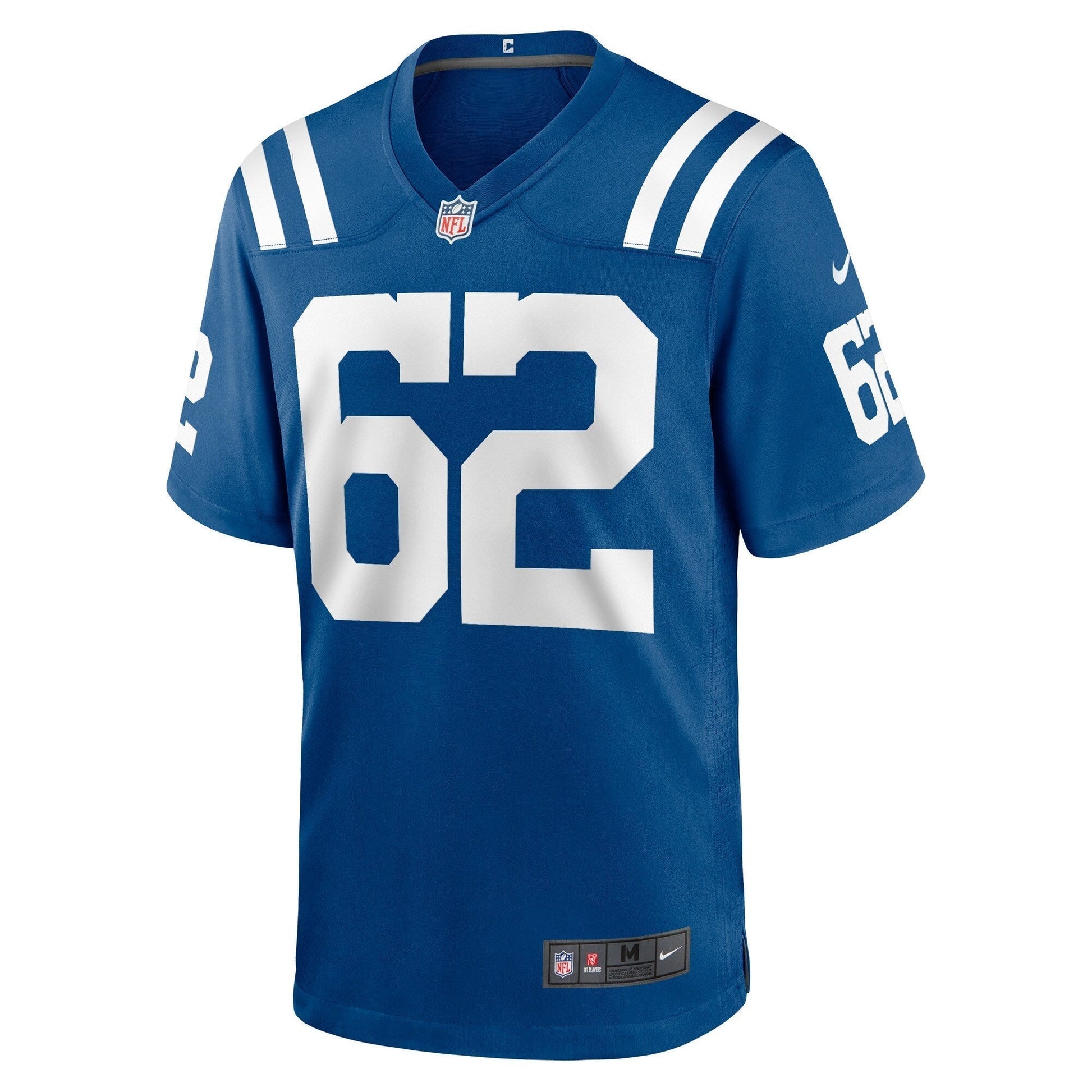 Wesley French Indianapolis Colts Game Jersey - Royal football jersey product view 2