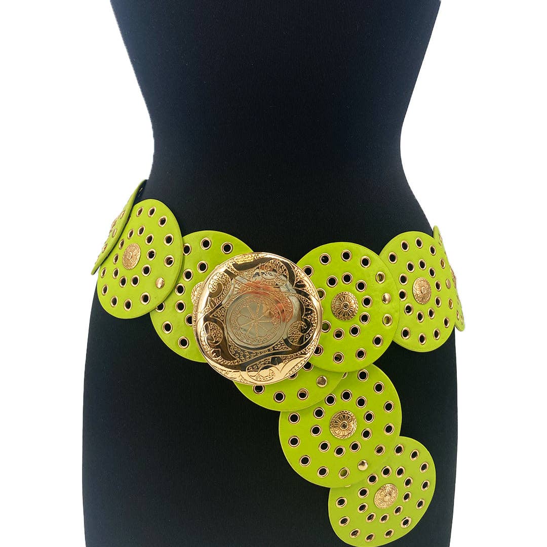 Large Circle Disc Belt-Mint Unisex T-shirt, Sweatshirt, Hoodie, Long Sleeve Tee - T-Shirt, Sweatshirt, Hoodie